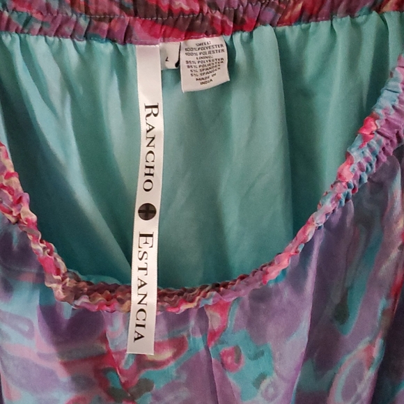 Shear Kaleidoscope Colored Pants - Picture 4 of 5